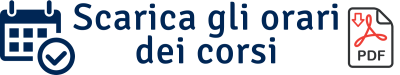 Scarica l'orario dei corsi